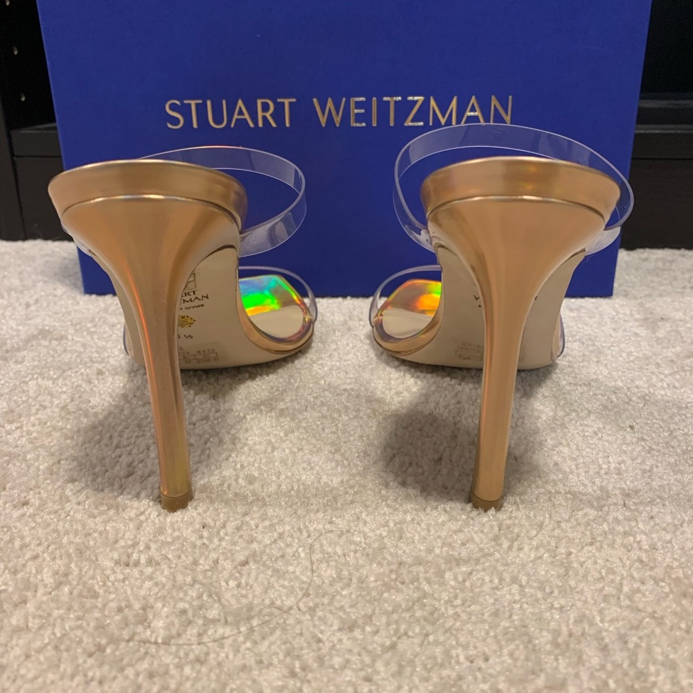 ALEENA 100 SQUARE-TOE SANDALS. (New with full box packaging)